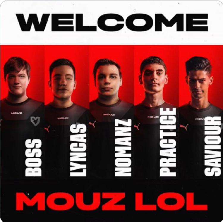 MOUZ kadrosu, Prime League Season 2022 Spring için açıklandı