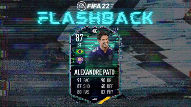 Alexandre Pato, FIFA 22'de bir flashback kartı aldı