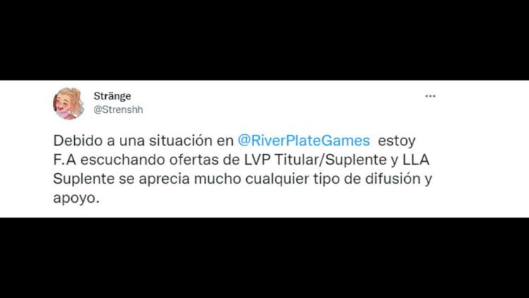 Strange sola River Plate Gaming