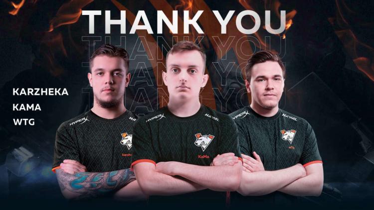 karzheka, wTg ve KaMA Virtus.pro dizilişinden Rainbow Six 'e ayrıldı