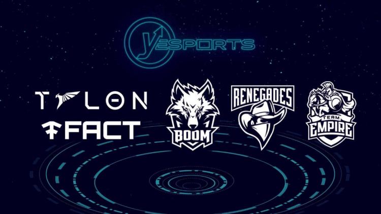 Yesports, Team Empire, Renegades, Talon Esports, BOOM Esports ve Fact Revolution iş ortağı olur