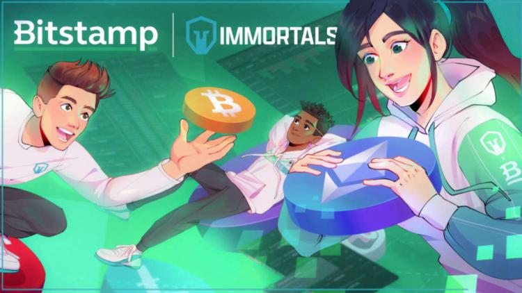 Immortals, Bitstamp ile bir anlaşma yapar