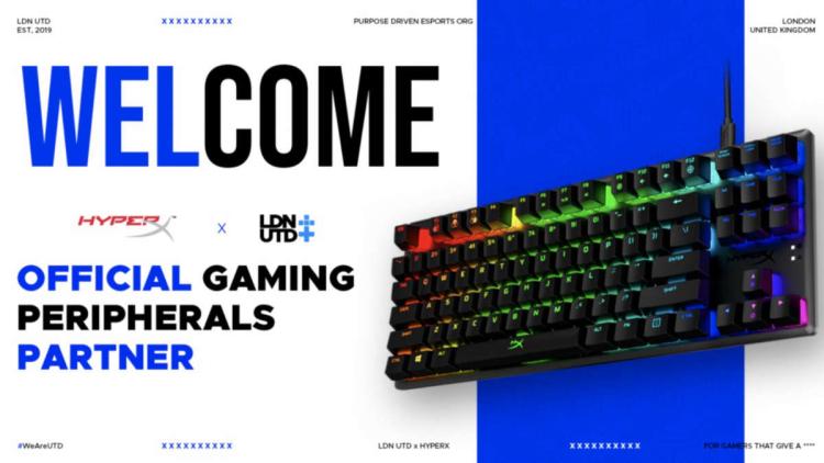 LDN UTD, HyperX ile bir anlaşma yaptı