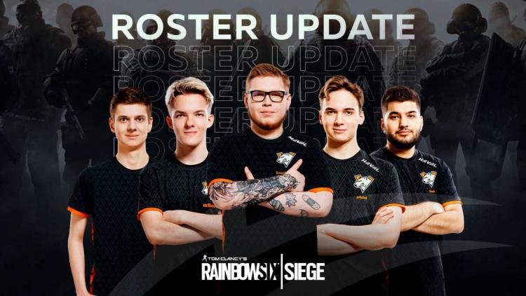 Virtus.pro güncellenmiş Rainbow Six kadrosunu açıkladı