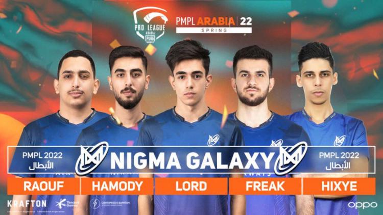 Nigma Galaxy şampiyon oldu PUBG Mobile Pro League - Arabia Spring 2022