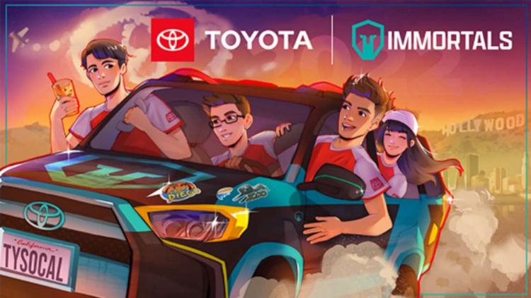 Immortals Bayiler Birliği ile genişletilmiş ortaklık Toyota