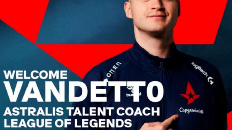 Vandett 0, Astralis Talent takımının baş antrenörü oldu