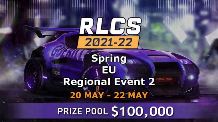 Solary, Luminosity Gaming, 00 Nation DNB, Team Liquid, Aogiri, Guild Esports, Natus Vincere ve Misfits Gaming için nitelikli RLCS 2021-22 - Spring: Europe Regional Event 2