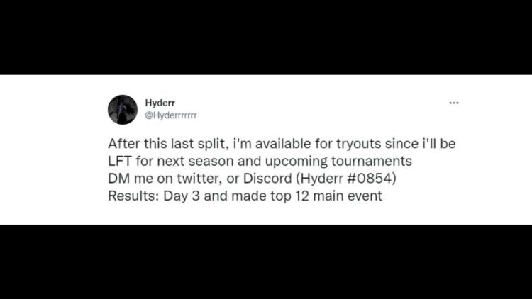 Hyderr sola Wolves Esports