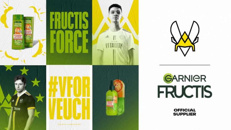 Team Vitality, Garnier Fructis ile bir ortaklık duyurdu