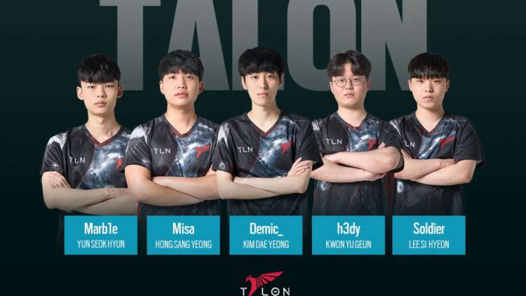 Talon Esports, Korean Open Summer yarışmasına katılmak için Rainbow Six listesine başvurdu