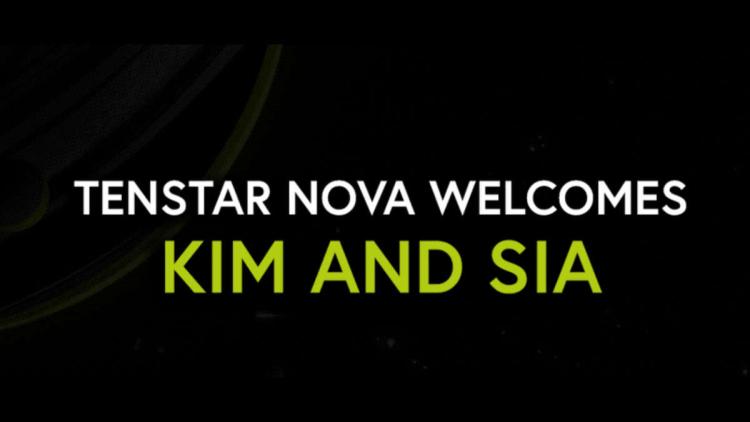 Kim ve sia, TENSTAR Nova şeklinde yuvarlanır