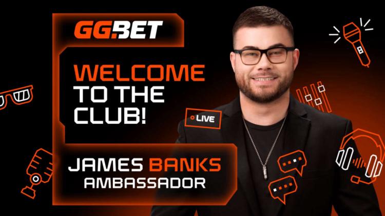 James Banks büyükelçi olur GG.BET