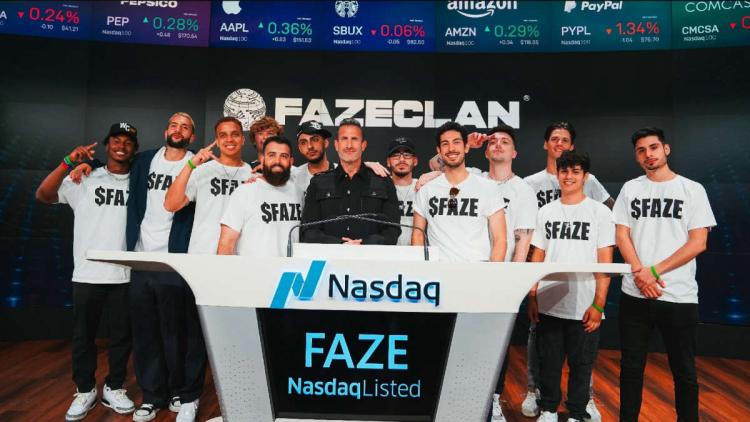 FaZe Clan hisseleri düşük seviyesini yeniledi