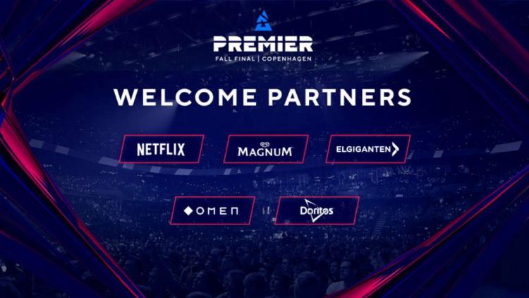 Netflix, OMEN, Elgiganten, Magnum ve Doritos ortak oldular BLAST Premier Fall Finals 2022