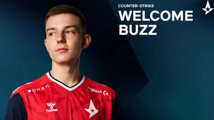 Buzz resmi olarak Astralis grubuna katıldı