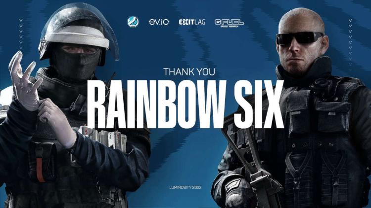 Luminosity Gaming sahneyi terk eder Rainbow Six