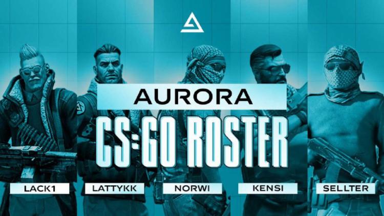 Aurora Gaming, güncellenmiş CS:GO kadrosunu sundu