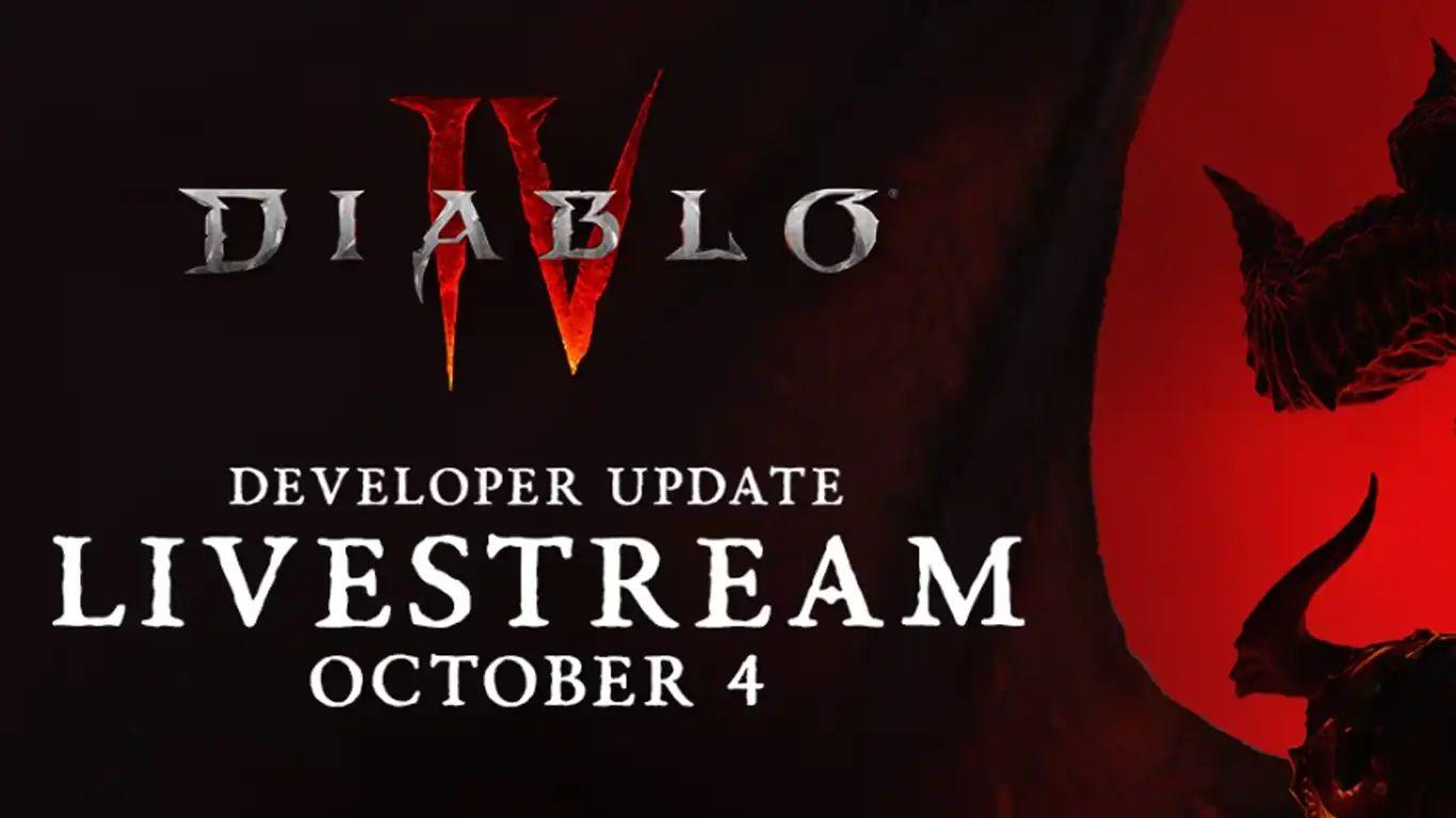 Diablo IV Geliştirici Güncellemesi - Ekim 2023