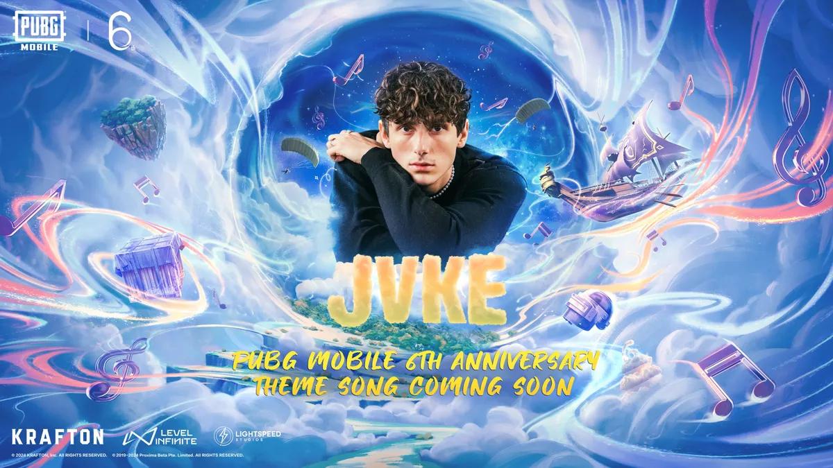 Get Ready to Groove: PUBG Mobile's 6th Anniversary Theme Song by Jvke Drops March 21st!