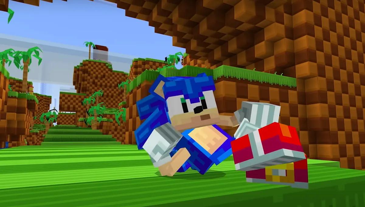 Sonic Speed Yeni Eklenti DLC ile Minecraft'a Geliyor