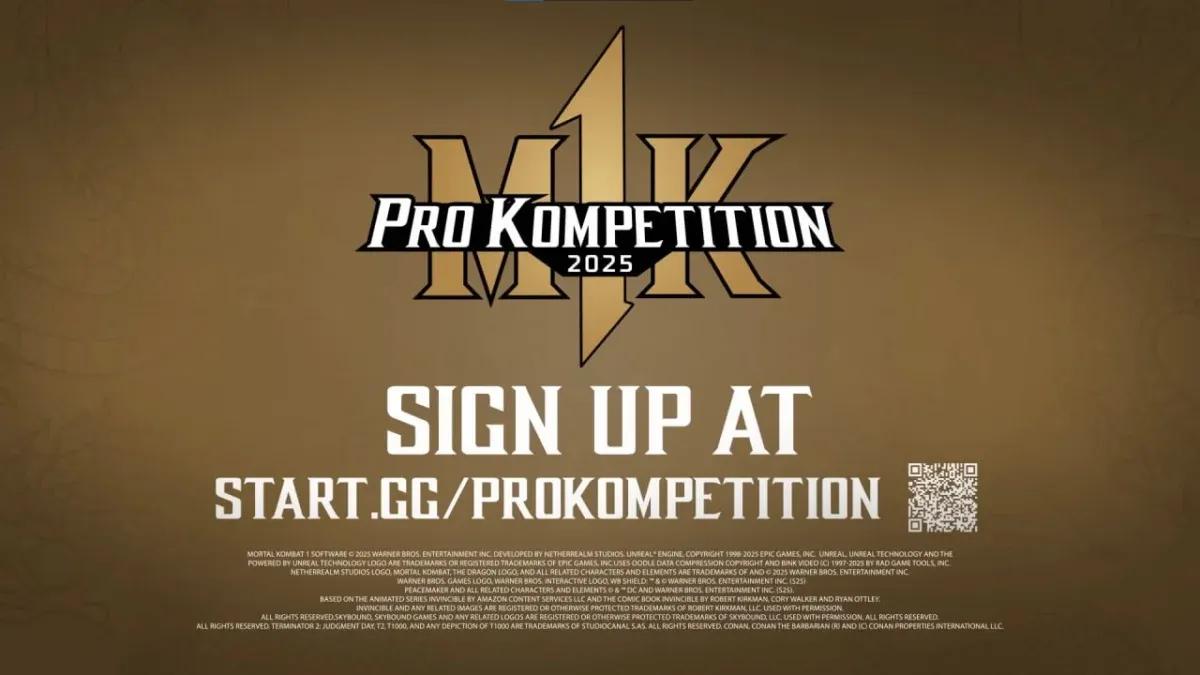 Profesyonel Mortal Kombat Geri Dönüyor: Geliştiriciler MK Pro Competition 2025 Serisini Duyurdu