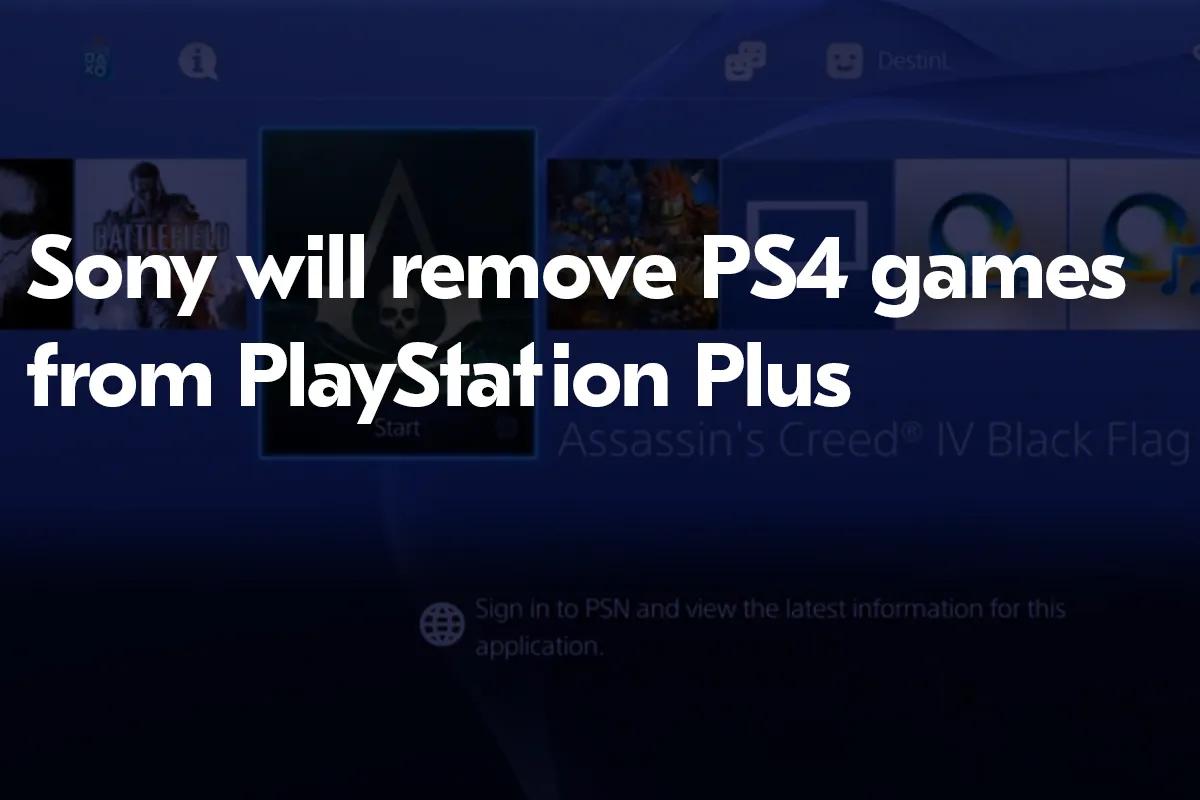 Sony, PS4 Oyunlarını Ocak 2026'dan İtibaren PlayStation Plus'tan Kaldıracak