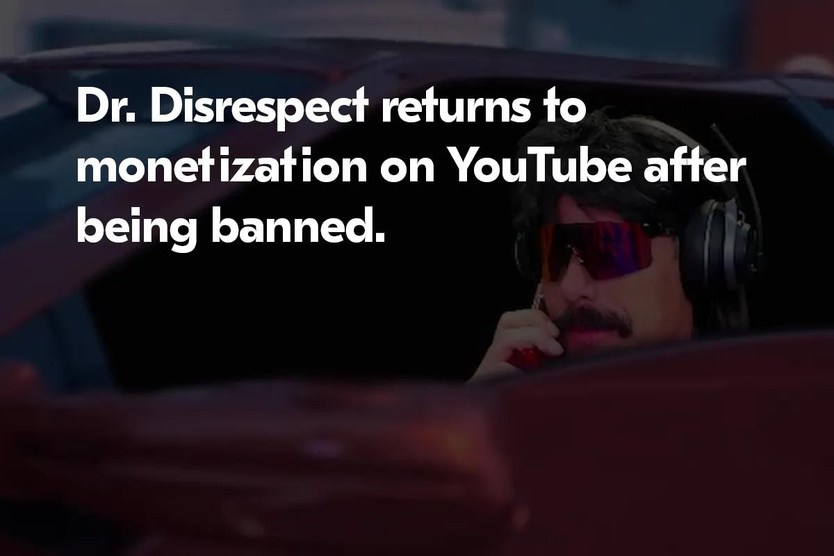 Midnight Society Kapılarını Kapatırken Dr. Disrespect YouTube'a Geri Dönüyor