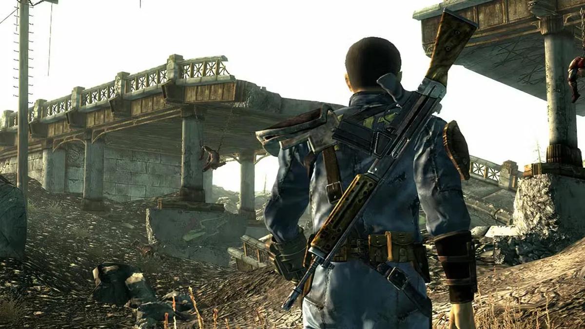 Fallout 3 Oyuncusu Nadir Ateş Mızrağı Kullanan Bir Akıncıyla Karşılaştı