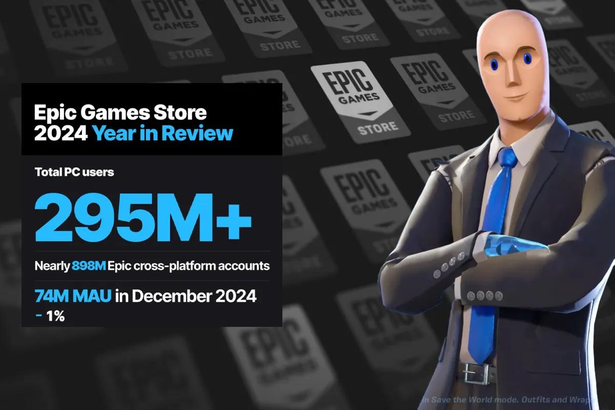 Epic Games Store 295 Milyon PC Oyuncusuna Ulaştı