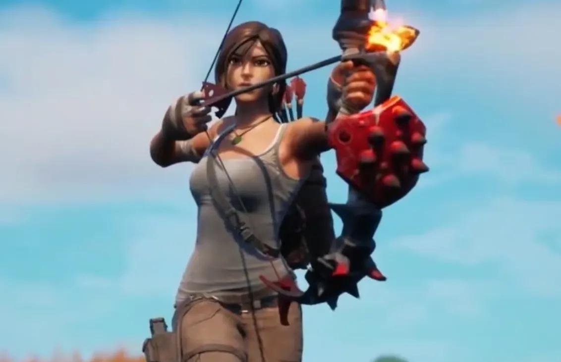 Lara Croft Dört Yıl Sonra Fortnite'a Geri Dönüyor