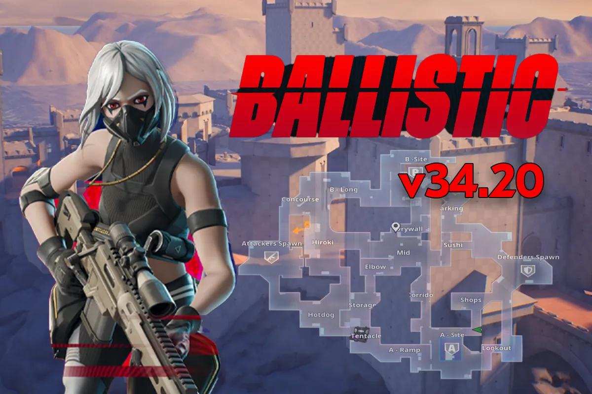 Fortnite Balistik Yeni Harita - v34.20 Yama Detayları
