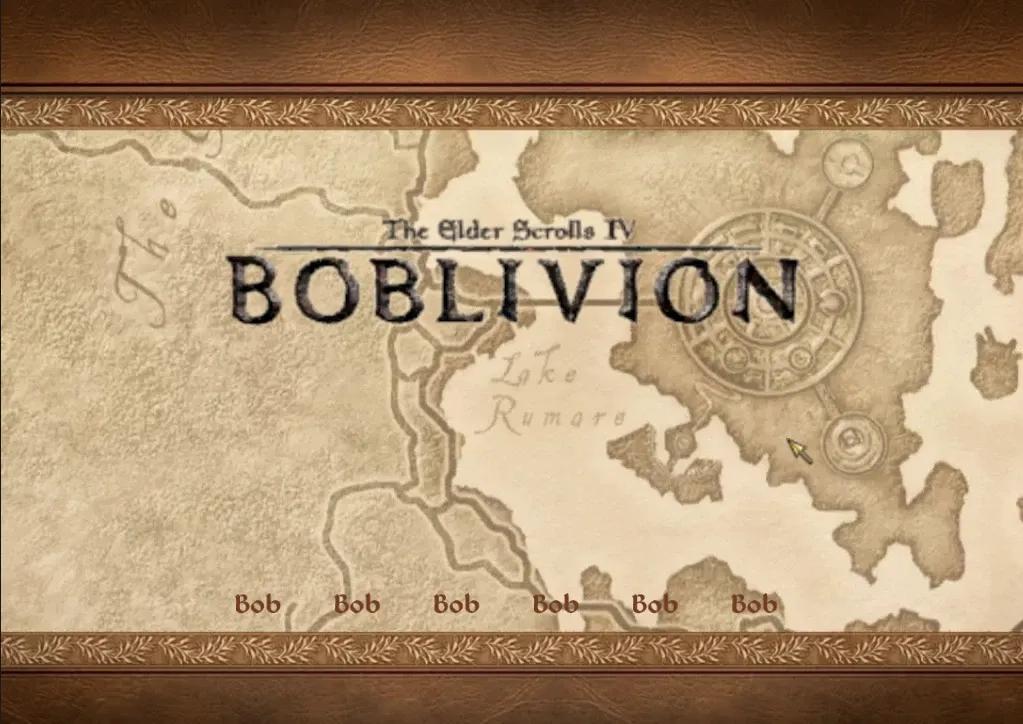 Boblivion: Herkesin Oynayabileceği En Saçma Oblivion Modu (Remaster'ın Aksine)