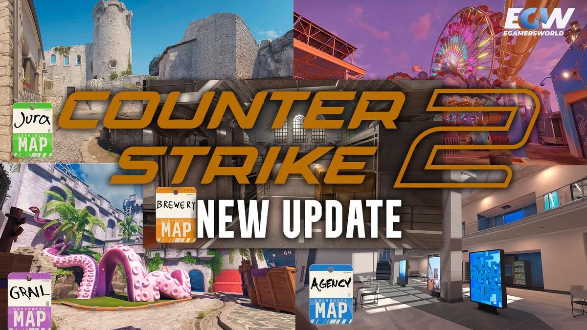 Counter-Strike 2 Güncellendi: Görevler, Yeni Haritalar ve İyileştirmeler
