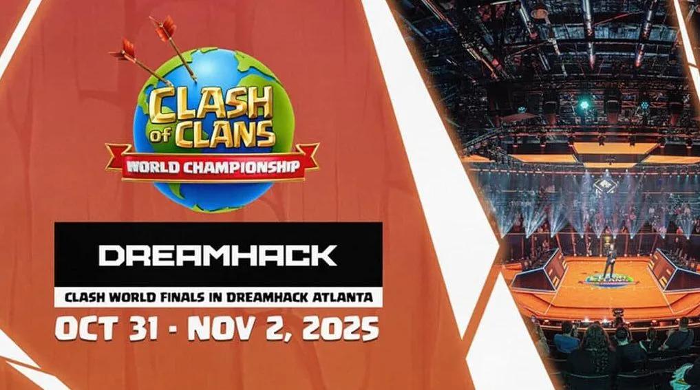 Supercell Clash of Clans Dünya Şampiyonası 2025'in Yerini Açıkladı