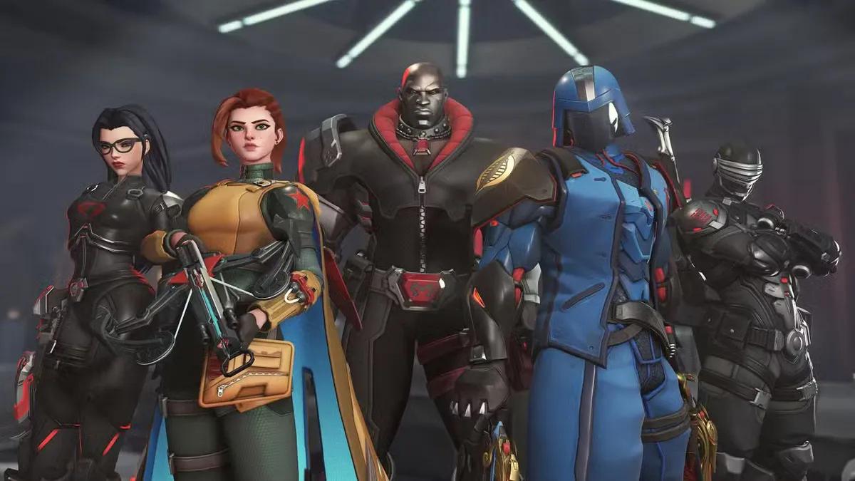 Overwatch 2 G.I. Joe Crossover Görünümlerini ve Oyun İçi Etkinliği Tanıttı, 1 Temmuz'da Başlıyor