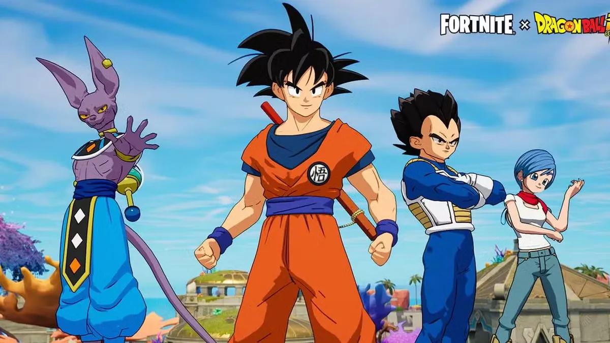 Fortnite için Daha Fazla Dragon Ball, Jujutsu Kaisen ve One Punch Man Kaplaması Sızdırıldı
