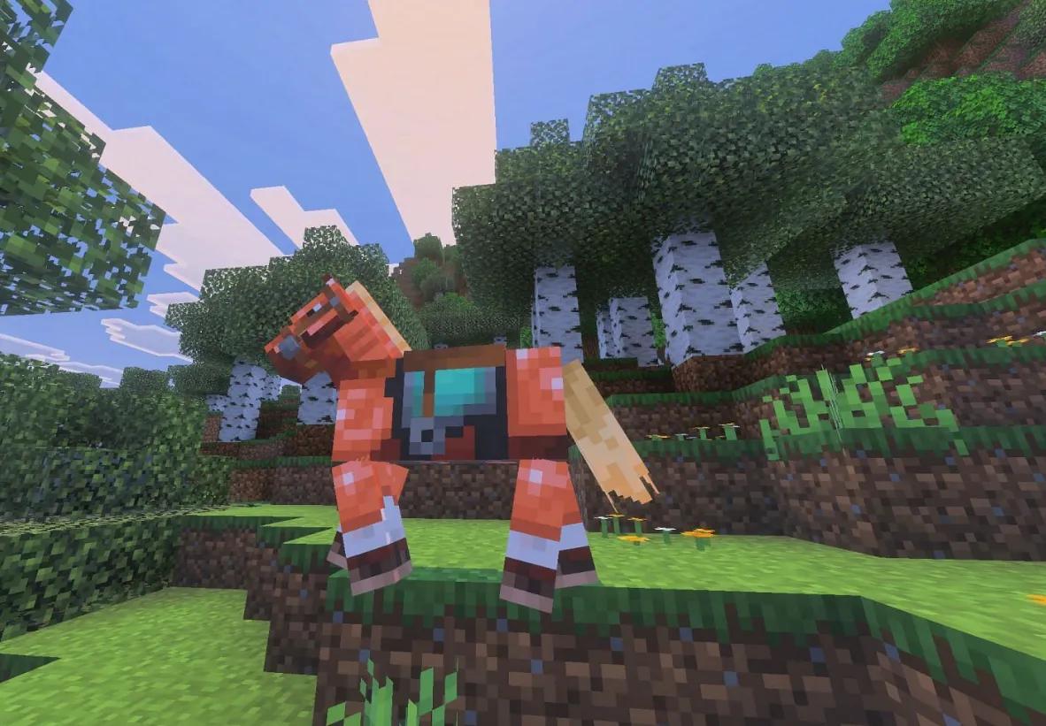 Minecraft'ın Yeni Güncellemesi Bakır At Zırhı Ekliyor ve Hurdaya Çıkarılmış Bir Canavarı Geri Getiriyor