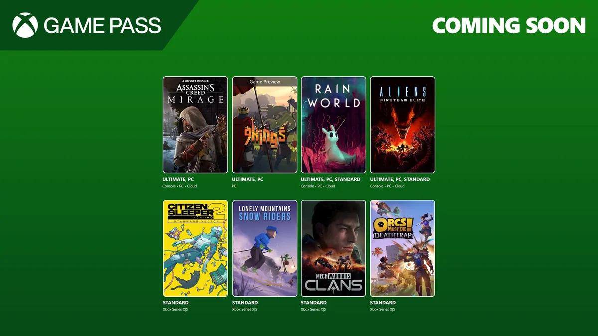 Microsoft, Ağustos 2025 İçin Xbox Game Pass'teki İlk Oyun Serisini Duyurdu