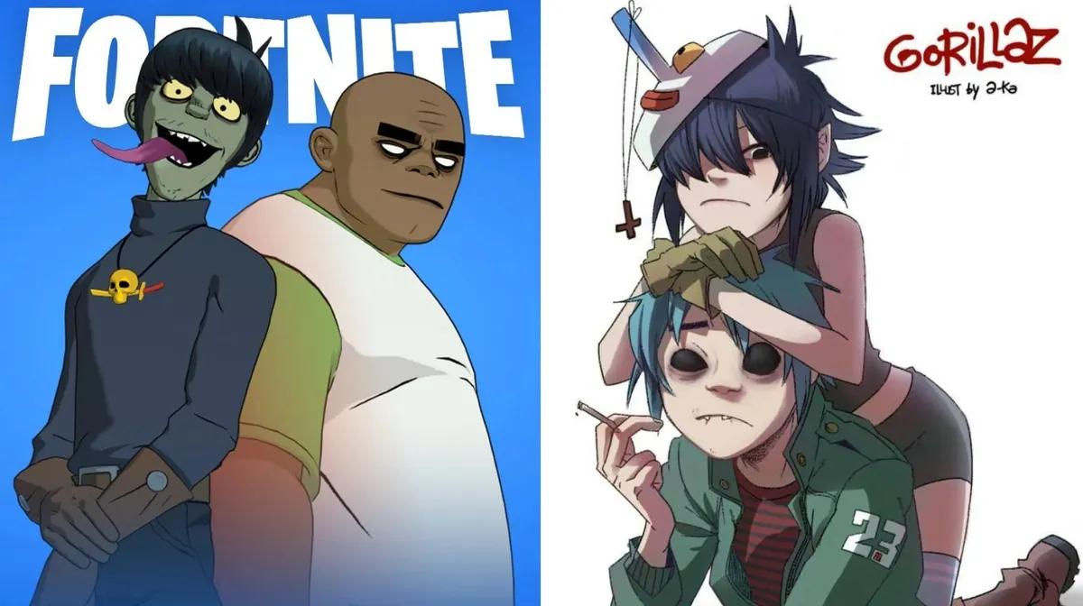 Gorillaz Kostümlerinin Fortnite Festivali 10. Sezonuna Katılacağı Söyleniyor