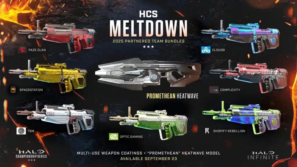Halo Esports HCS Meltdown Takım Paketleri