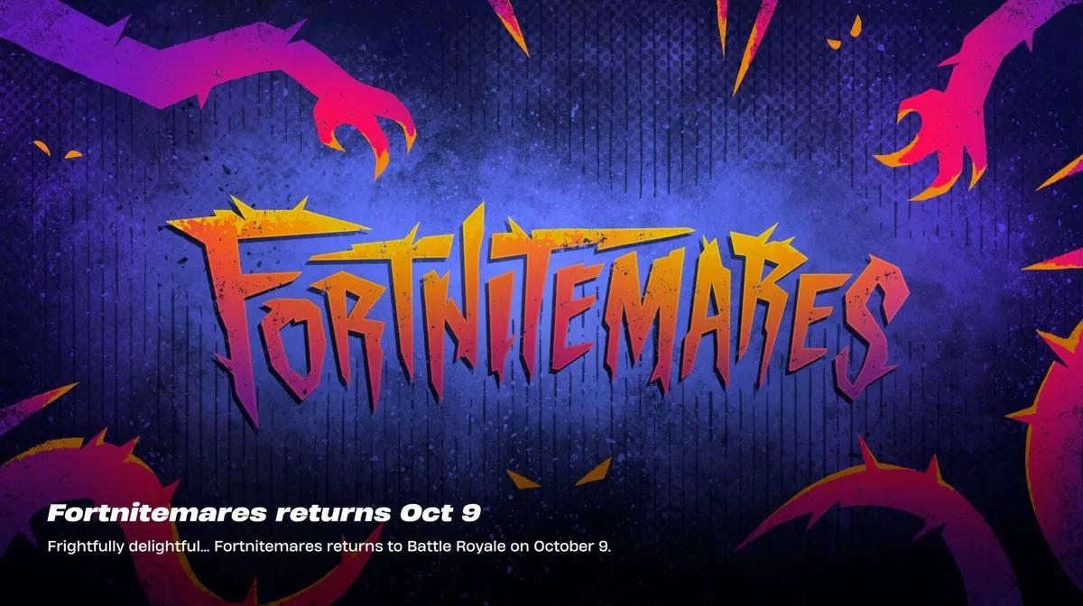 Fortnitemares 2025 25'in Üzerinde Ürkütücü İşbirliğiyle 9 Ekim'de Geliyor