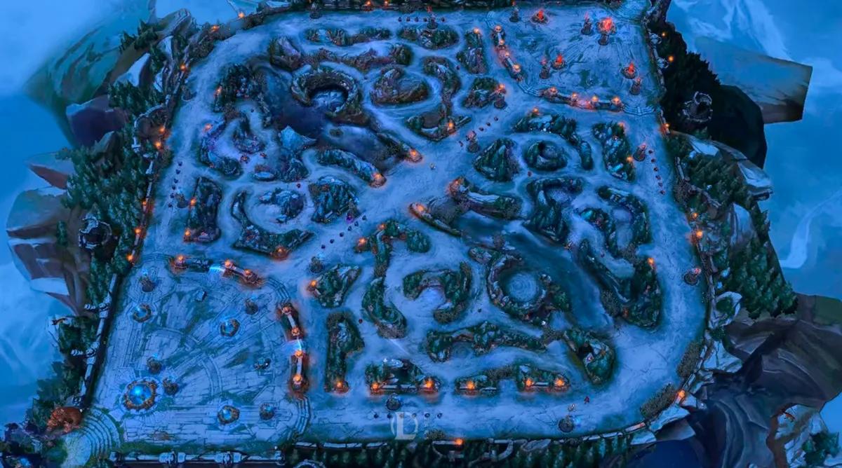League of Legends 25.23 Yamasıyla Kış Haritası Geri Dönüyor
