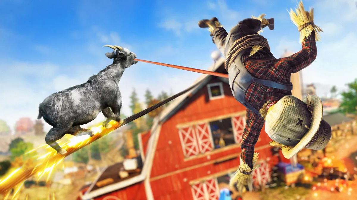 Goat Simulator 3 Yeni DLC'sini Piyasaya Sürüyor: Baadlands: Tüylü Yol