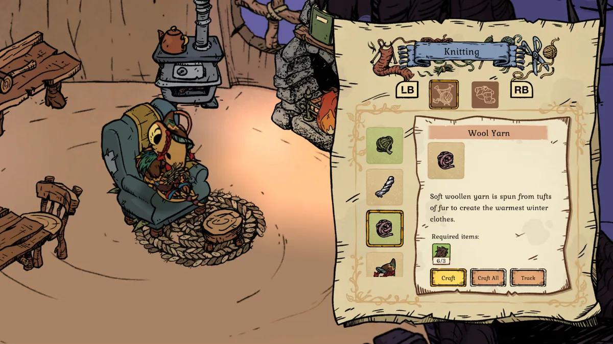 Winter Burrow Rahat Hayatta Kalma Hikaye Kitabı Macerasını PC'ye Getiriyor