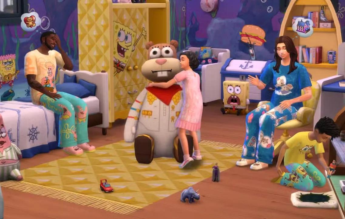 The Sims 4 Sünger Bob'u İki Kit ve Tanıdık Bir Tartışma ile Karşılıyor