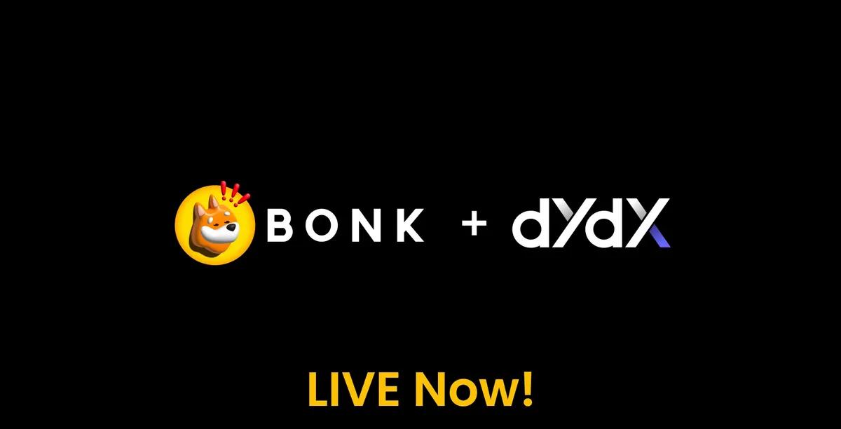 Bonk BONKTrade'i Başlattı: dYdX Tarafından Desteklenen Topluluk Odaklı Bir DEX