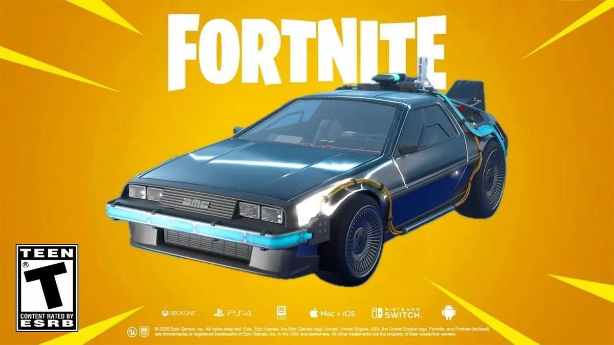 Fortnite Geleceğe Dönüş DeLorean'ını Karşılıyor - İşte Nasıl Alacağınız