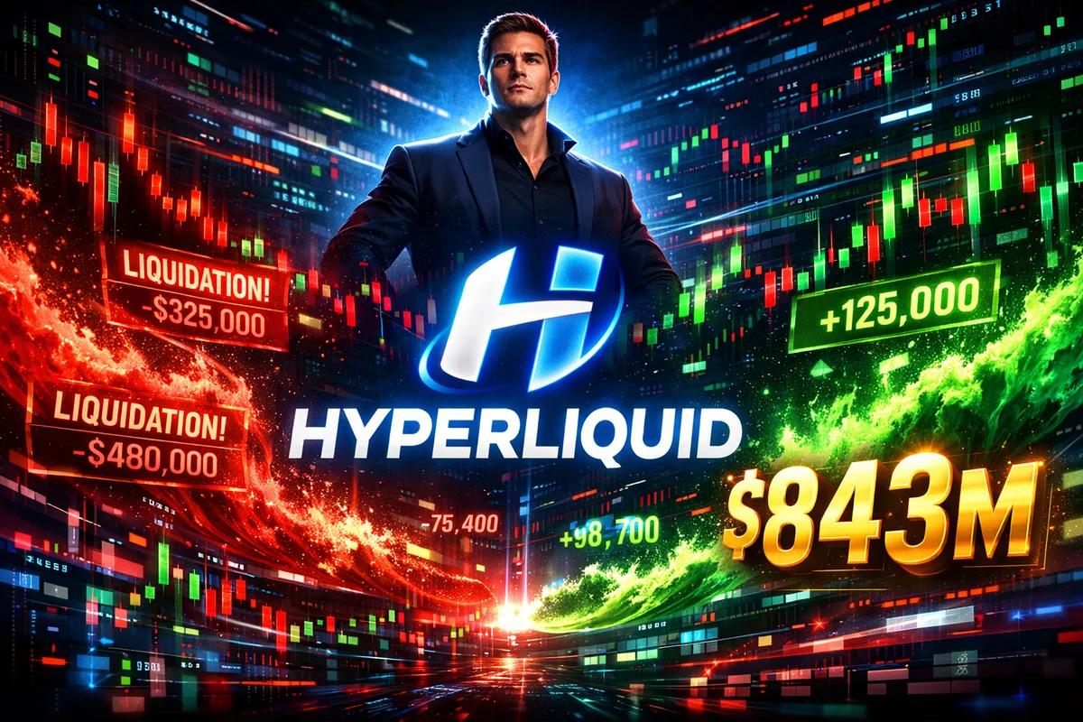 James Wynn, Hyperliquid'i Zirveye Taşıdı: Likidasyonlar Etrafındaki Heyecan, Platforma 2025'te 843 Milyon Dolar Kazandırdı