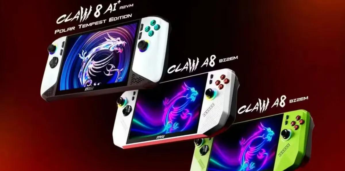 MSI'ın Claw A8 BZ2EM modeli, oyun alanını değiştirmeden rakipleri arasına yerleşti.